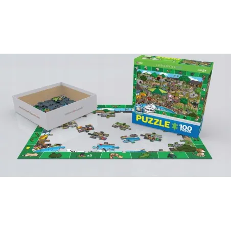 Puzzle 100 Elementów Wycieczka Do Zoo Eurographics 5+