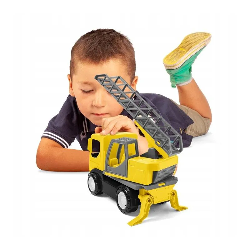 WÓZ STRAŻACKI TECH TRUCK ŻÓŁTY WADER 12M+