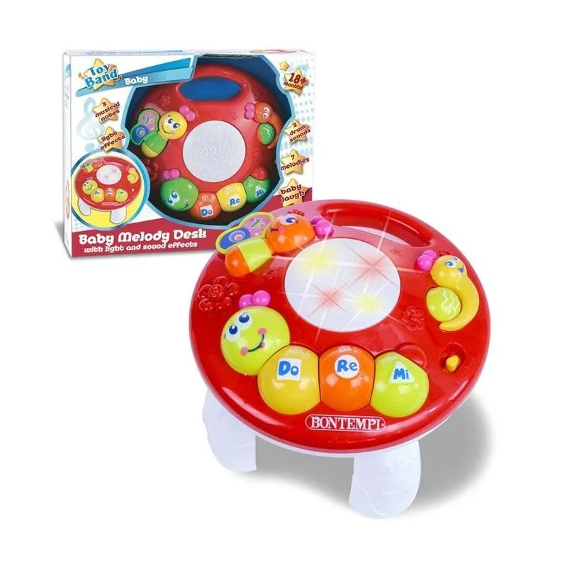 PIANINKO DLA MALUSZKA MUZYCZNE BIURKO EDUKACYJNE BONTEMPI 18M+