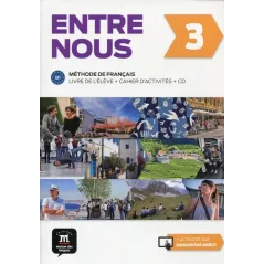 ENTRE NOUS 3 PODRĘCZNIK Z ĆWICZENIAMI + CD