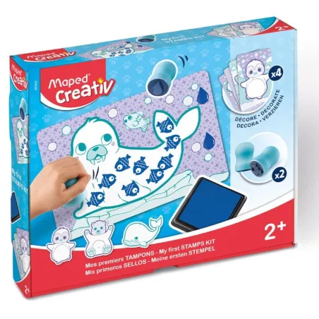Stemple Zwierzątka Zabawa I Rozwój Dla Maluszków Maped Creativ 2+