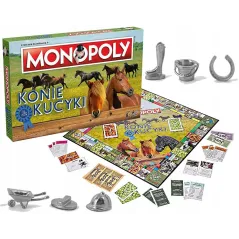 MONOPOLY KONIE I KUCYKI GRA PLANSZOWA 8+ - Hasbro