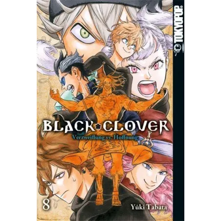 BLACK CLOVER 08: VERZWEIFLUNG VS. HOFFNUNG