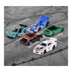 MAJORETTE MINI AUTA PORSCHE 5 PACK EDUKACYJNE MAJORETTE 3+