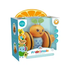 DREWNIANA ZABAWKA DO CIĄGNIĘCIA ORANGIEFLY KIDS EUROSWAN 12M+