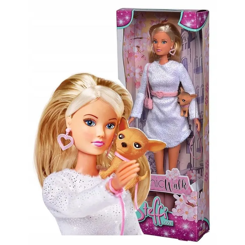 LALKA SIMBA STEFFI LOVE STEFFI Z PSEM CHIHUAHUA 29 CM 3+