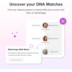 MYHERITAGE TEST DNA ZESTAW DO BADANIA POCHODZENIA ETNICZNEGO I DOPASOWAŃ RODZINNYCH