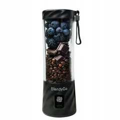 BLENDYGO 3 BLENDER KIELICHOWY TO GO BEZPRZEWODOWY 550 ML CZARNY ŁADOWANIE USB