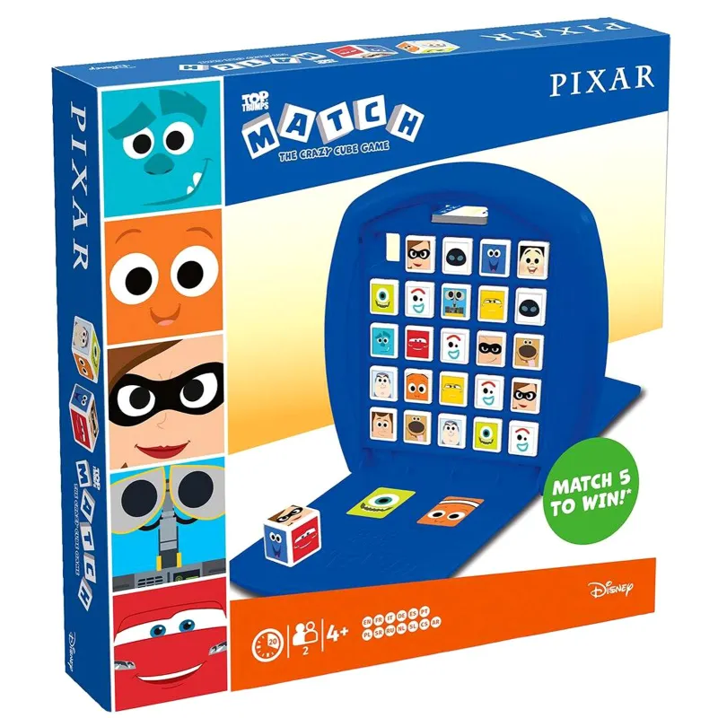 MATCH PIXAR GRA RODZINNA MEMORY WINNING MOVES 4+