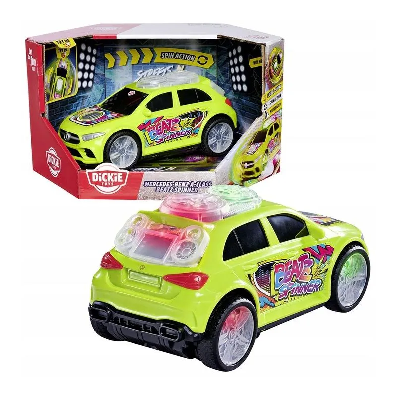 MUZYCZNE AUTO MERCEDES STREETS BEATZ DLA DZIECI DICKIE TOYS 3+