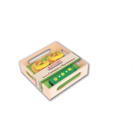 Zestaw Muzyczny Dla Dzieci Dante Bontempi Kastaniety Harmonijka 3+ Zestaw Muzyczny Dla Dzieci Dante Bontempi Kastaniety Harmonijka 3+