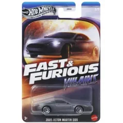 SAMOCHÓD HOT WHEELS FAST & FURIOUS VILLAINS JBY35 SERIA SILVER 3+