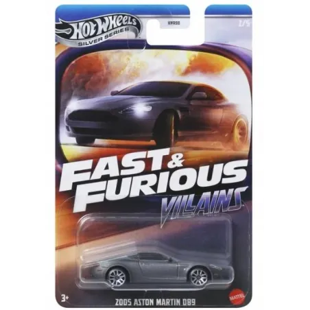 SAMOCHÓD HOT WHEELS FAST & FURIOUS VILLAINS JBY35 SERIA SILVER 3+