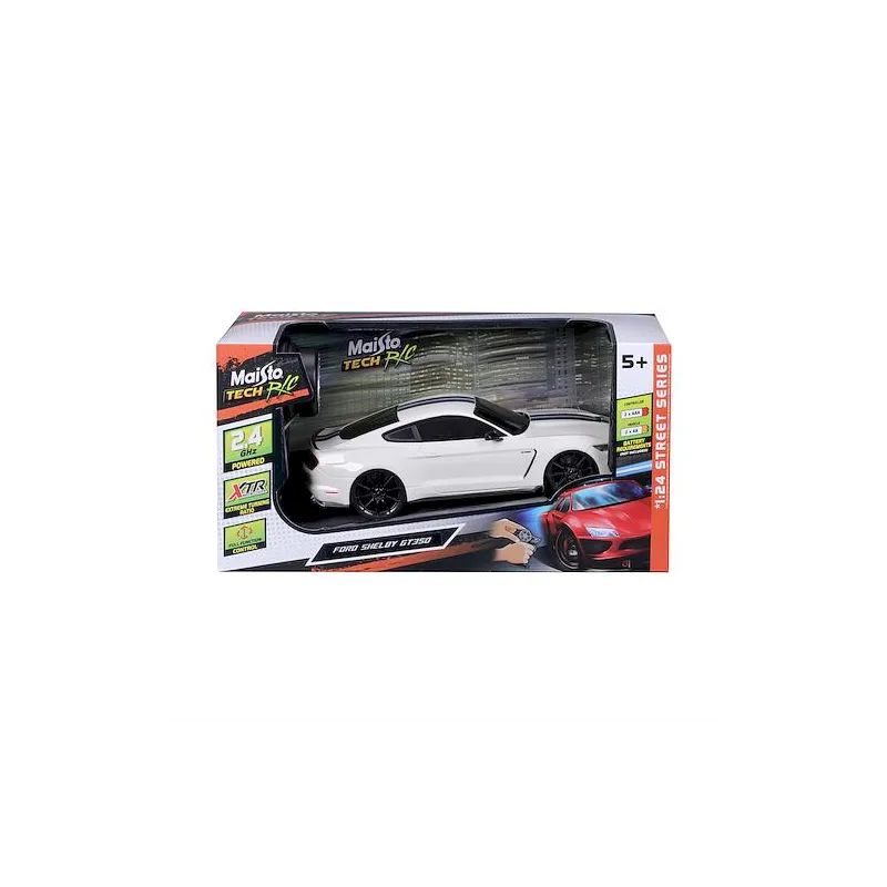 ZDALNIE STEROWANY FORD SHELBY GT350 BIAŁY SKALA 1:24 5+