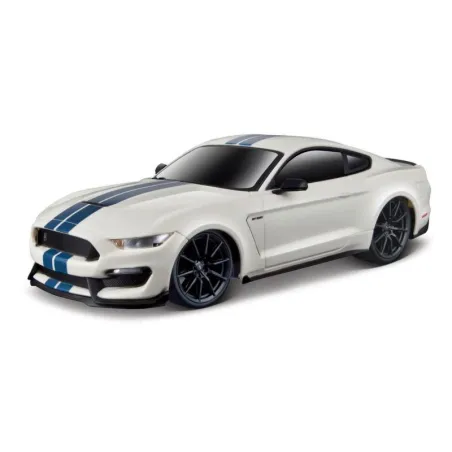 Zdalnie Sterowany Ford Shelby Gt350 Biały Skala 1:24 5+