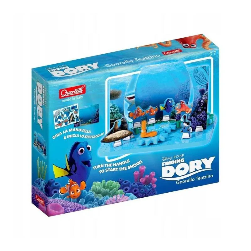 ZESTAW KREATYWNY TEATR „GDZIE JEST DORY” QUERCETTI 3+