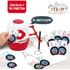 STEP ROBOT EDUKACYJNY INTERAKTYWNY LISCANI 3-8 LAT