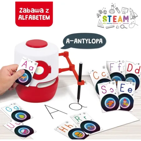 Step Robot Edukacyjny Interaktywny Liscani 3-8 Lat