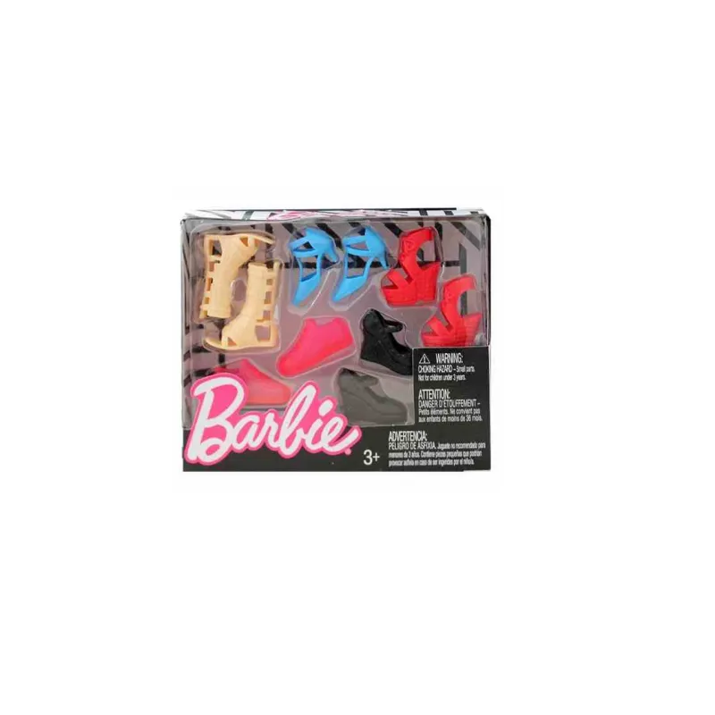 ZESTAW MODNYCH BUTÓW BARBIE 3+ ZESTAW MODNYCH BUTÓW BARBIE 3+