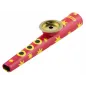 Czerwone Kazoo Metalowe Instrument Dla Dzieci Trąbka Goki 3+