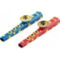 Czerwone Kazoo Metalowe Instrument Dla Dzieci Trąbka Goki 3+
