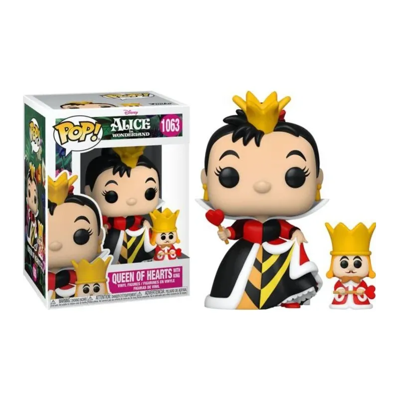 FUNKO POP! FIGURKA KOLEKCJONERSKA ALICE IN WONDERLAND: QUEEN OF HEARTS WITH KING 1063 FUNKO POP! FIGURKA KOLEKCJONERSKA ALICE IN WONDERLAND: QUEEN OF HEARTS WITH KING 1063