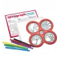 Zestaw Szablonów Do Rysowania Spirograf Edukacyjny Hasbro 8+