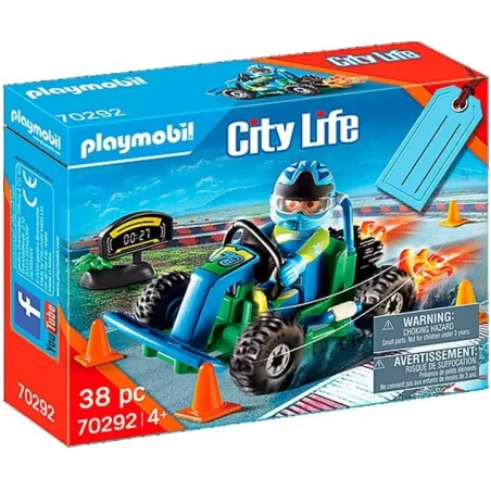 Wyścigówka Gokart Playmobil City Life 70292