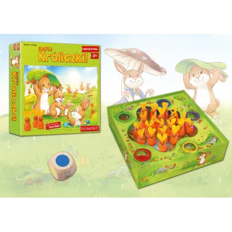 Ratuj Króliczki Gra Planszowa 3+