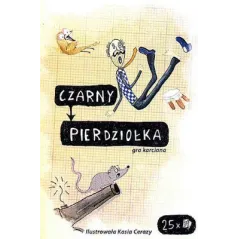CZARNY PIERDZIOŁKA GRA KARCIANA 3+