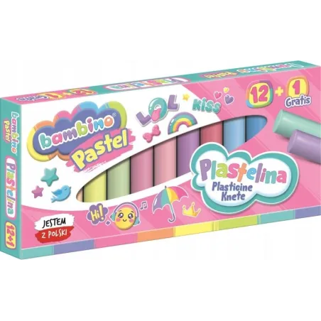 Plastelina Bambino 13 Kolorów  St. Majewski