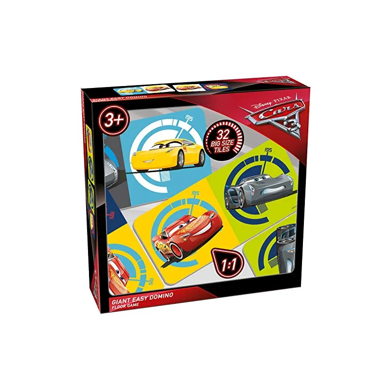 DISNEY CARS 3 DOMINO 3+ - Tactic DISNEY CARS 3 DOMINO 3+ - Tactic