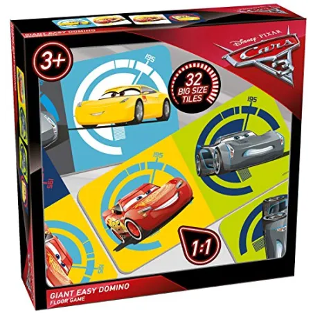 DISNEY CARS 3 DOMINO 3+ - Tactic