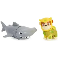 PSI PATROL AQUA PUPS FIGURKI RUBBLE I RYBA REKIN MŁOT SPIN MASTER 3+