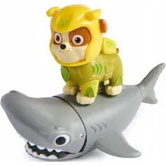 PSI PATROL AQUA PUPS FIGURKI RUBBLE I RYBA REKIN MŁOT SPIN MASTER 3+