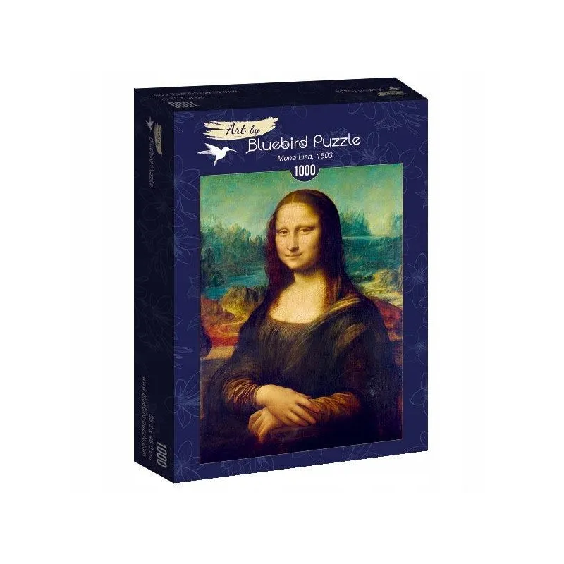PUZZLE BLUEBIRD 1000 ELEMENTÓW MONA LISA LEONARDO DA VINCI 12+
