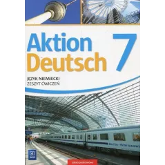 ACTION DEUTSCH JĘZYK NIEMIECKI 7 ZESZYT ĆWICZEŃ - WSiP