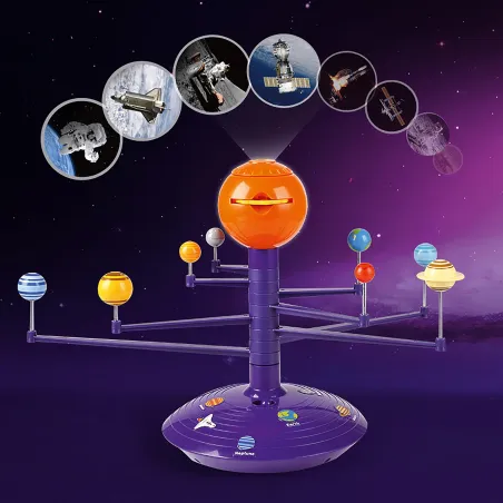 Edukacyjny Model Układu Słonecznego Z Projektorem 3D Playme