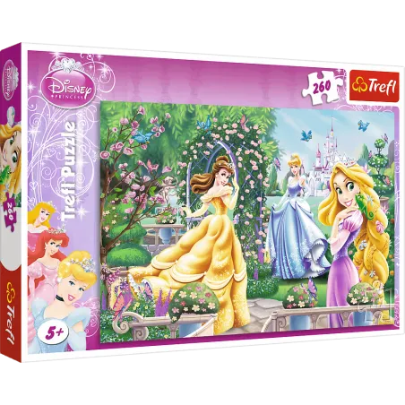 SPACER PRZED BALEM DISNEY KSIĘŻNICZKI PUZZLE 260 ELEMENTÓW 5+ - Trefl