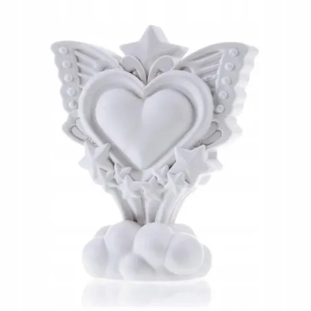 Kolorowanka 3D Moon Heart – Figurka Gipsowa Do Malowania Dla Dzieci Z Farbkami 3+
