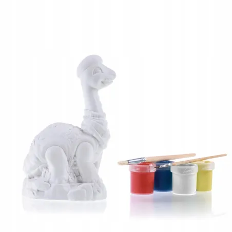 Kolorowanka 3D Dino Artist – Figurka Gipsowa Do Malowania Z Farbkami 3+
