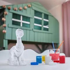 KOLOROWANKA 3D DINO ARTIST – FIGURKA GIPSOWA DO MALOWANIA Z FARBKAMI 3+