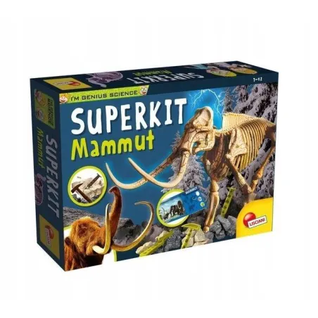 Zestaw Edukacyjny Super Kit Mammuth Lisciani 7+