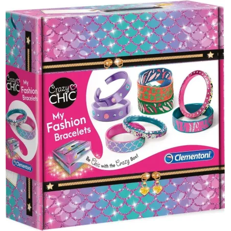 Crazy Chic Szykowne Bransoletki Zestaw Kreatywny Clementoni 7+