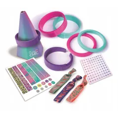 CRAZY CHIC SZYKOWNE BRANSOLETKI ZESTAW KREATYWNY CLEMENTONI 7+