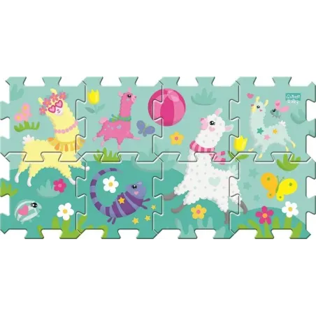 Puzzle Piankowe Gramy W Lamy Mata 8 Elementów Trefl 2+