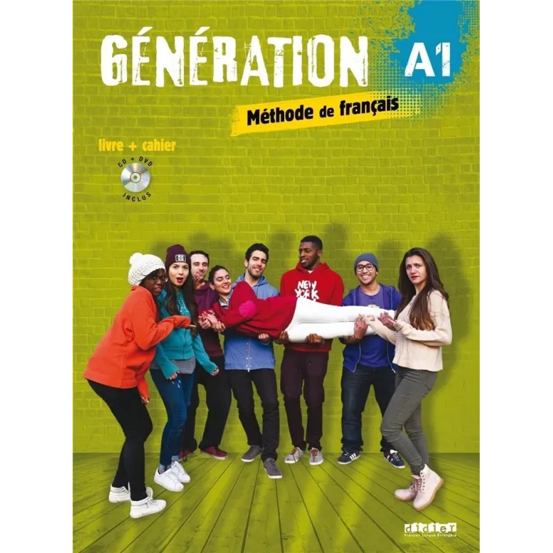 Generation A1 Podręcznik  CD mp3  DVD  Marie-Noëlle Cocton