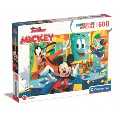 PUZZLE MAXI SUPERCOLOR MICKEY 60 ELEMENTÓW 4+