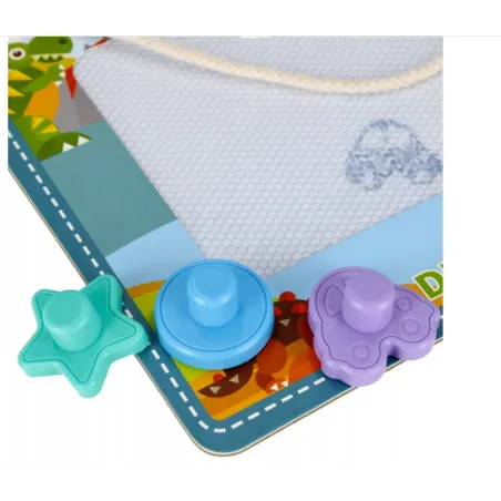 Znikopis + Pieczątki Zestaw Edukacyjny Mega Creative 3+