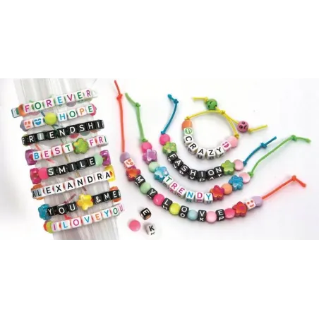 Zestaw Do Tworzenia Bransoletek Z Wiadomością Crazy Chic Clementoni